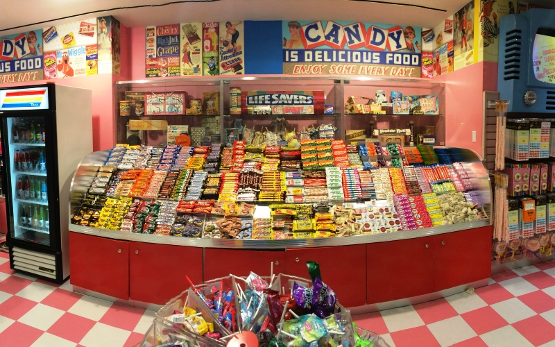 Dylan's Candy Bar display
