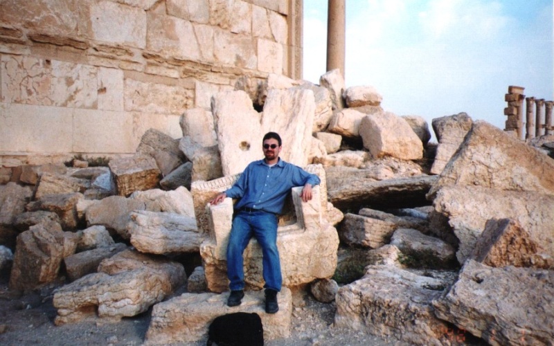 Lounging around Palmyra, Syria: a UNESCO World Heritage Site