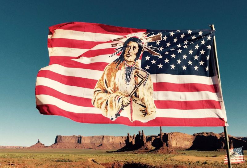 Monument Valley Navajo Tribal Park on the Arizona/Utah border