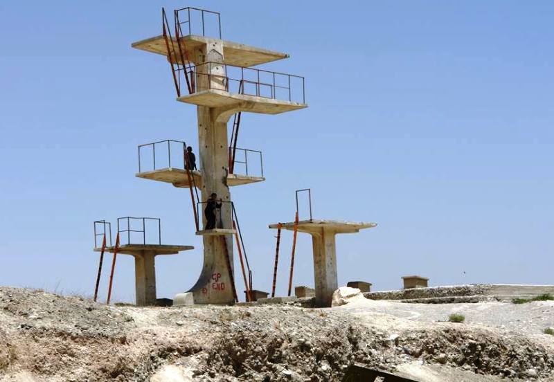 The boys Joseph met on the diving boards of an old Soviet pool near Kabul, Afghanistan