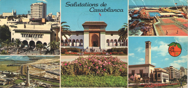 Casablanca Postcard