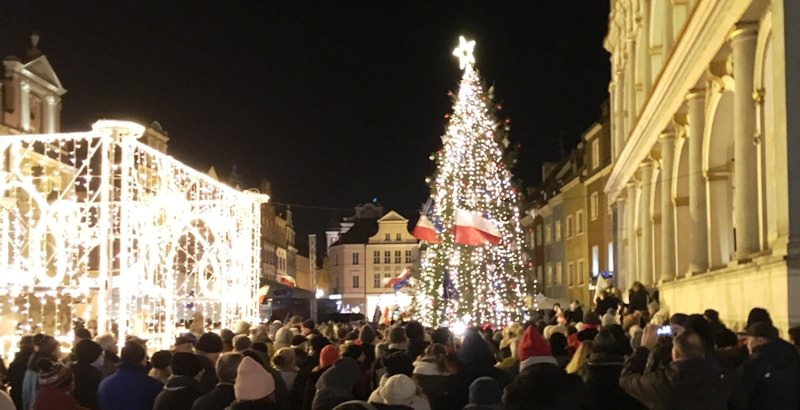 Poznan, Poland at Christmas