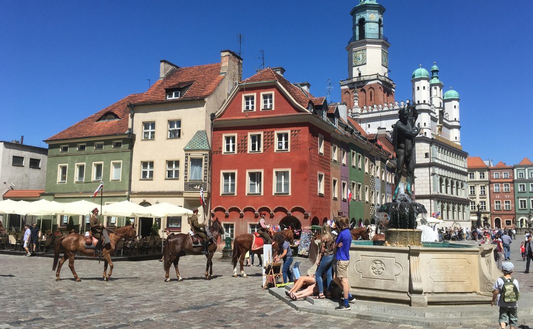 Town Square in Poznan, Poland